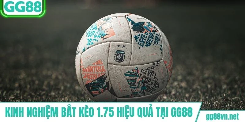 Kinh nghiệm bắt kèo 1.75 hiệu quả tại GG88